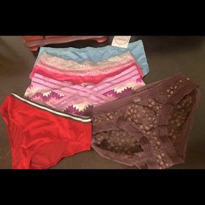 5 pr underwear - VS/Target brands